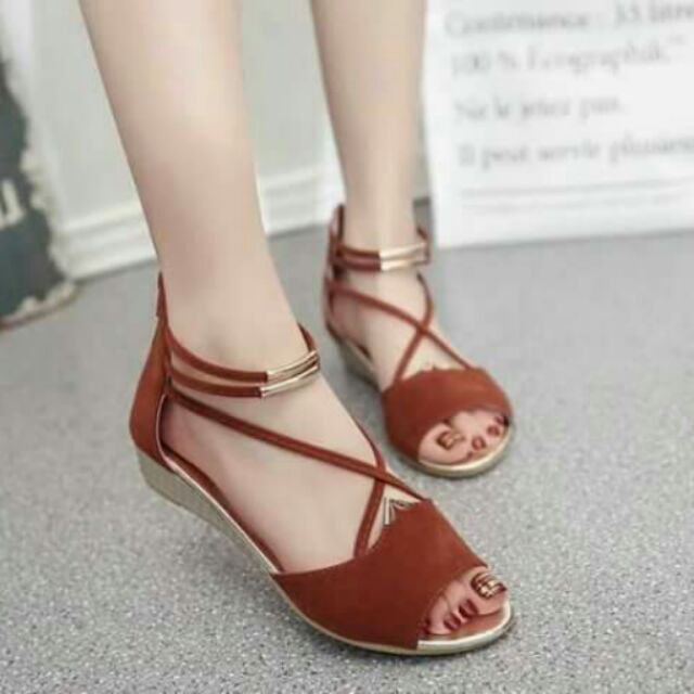 korean flat sandals