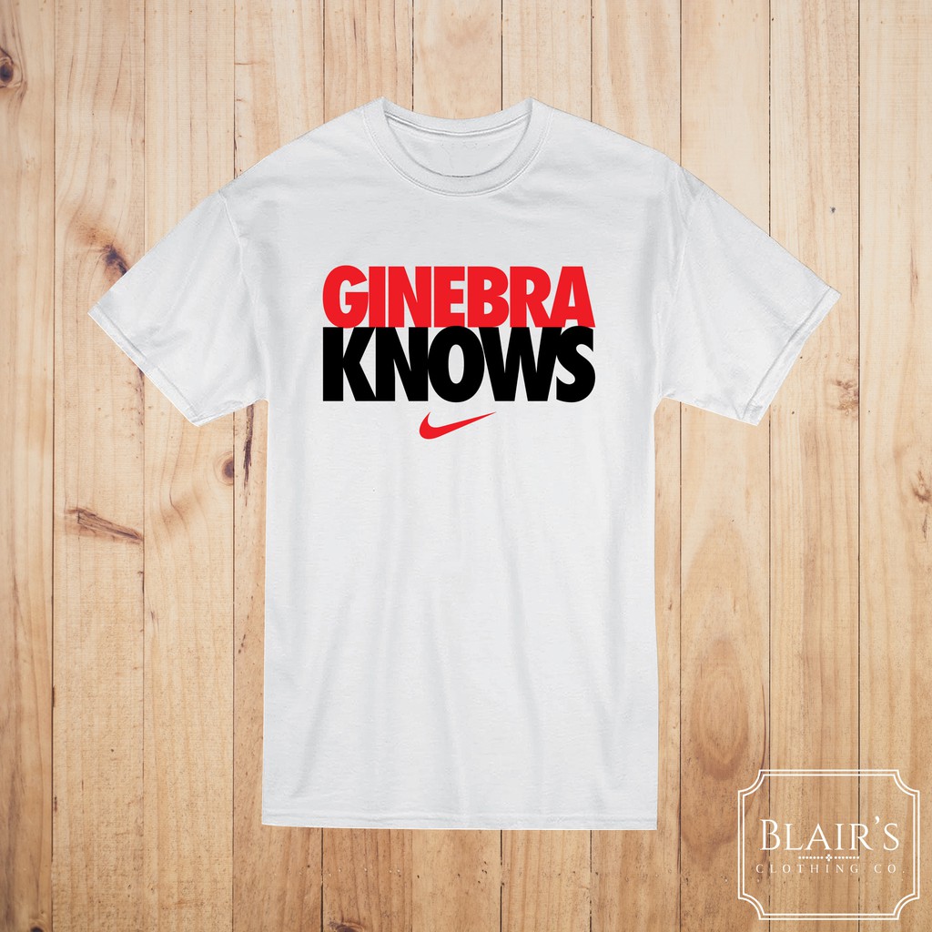 nike knows shirt