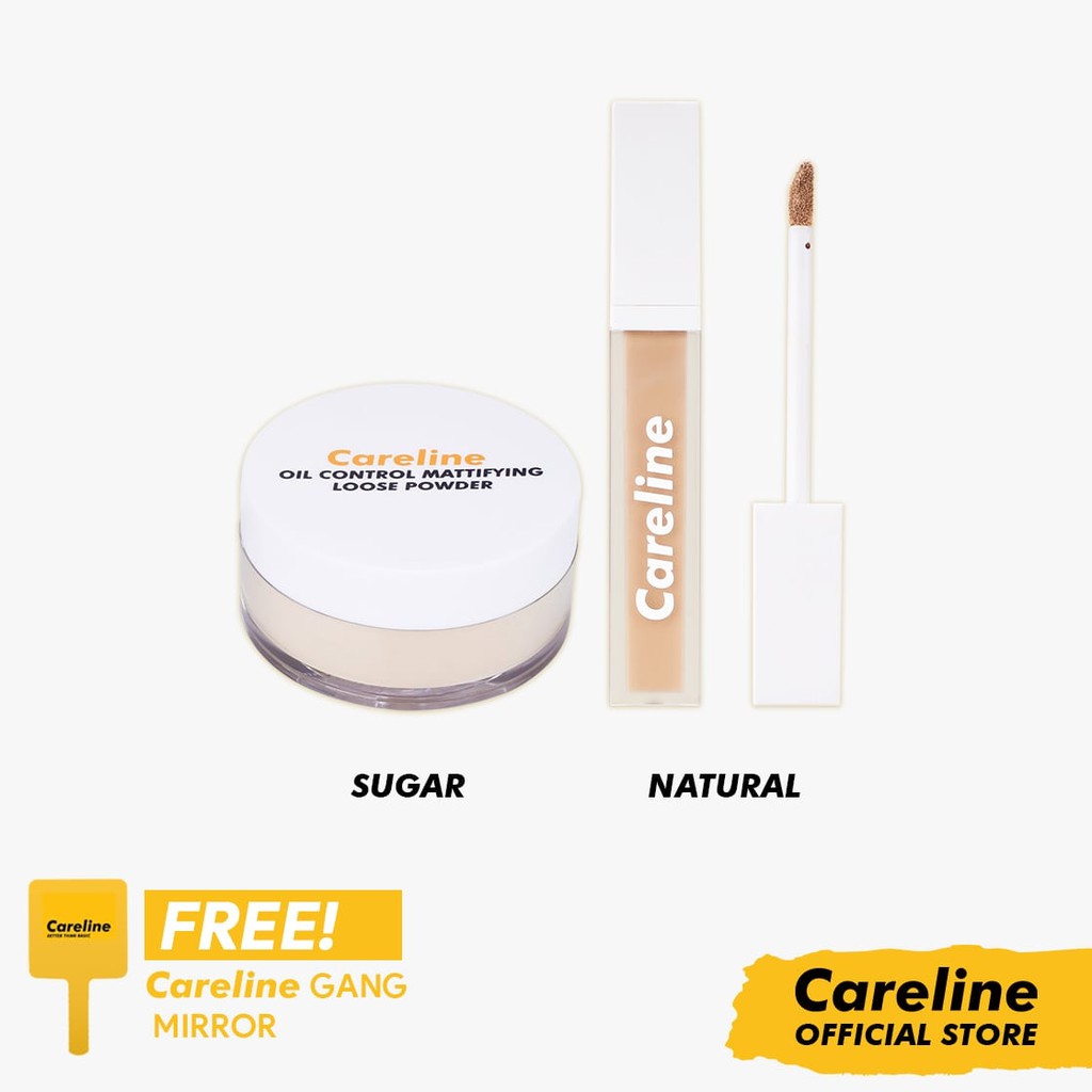 Careline Loose Powder and Acne Spot Concealer Duo Shopee Philippines
