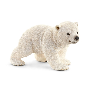 Schleich 14708 Polar Bear Cub Walking Wild Life Plastic Figure Shopee Philippines - farm world bear cub roblox