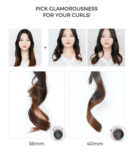 vodana curling iron 36mm
