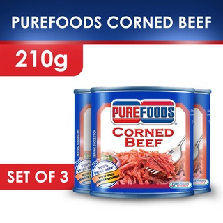 Purefoods Corned Beef (210g) Set of 3
