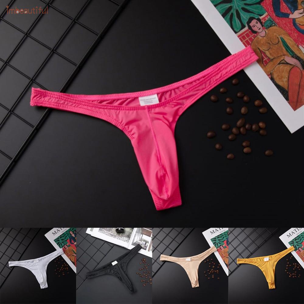 Men Thongs Knickers Male Man Panties Penis Pouch T-back Thong U Convex ...