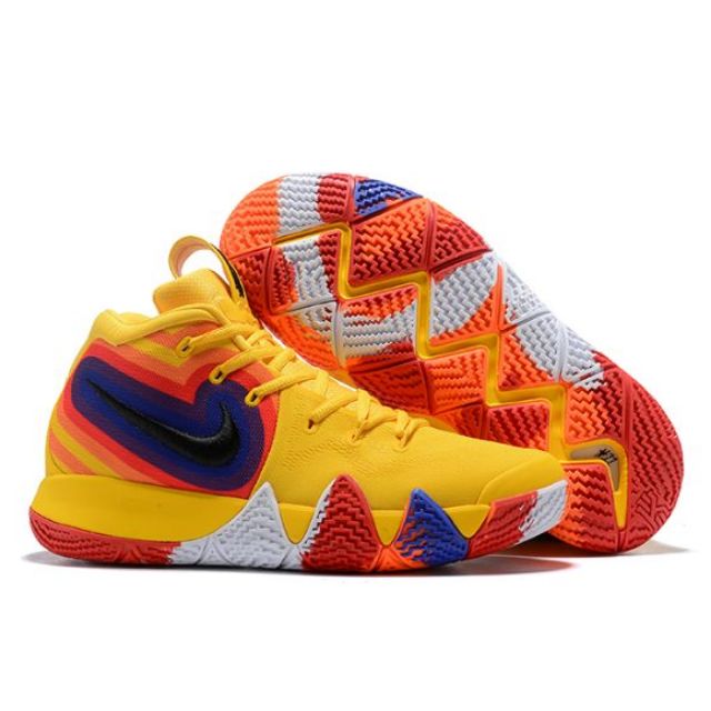nike kyrie 4 yellow multicolor