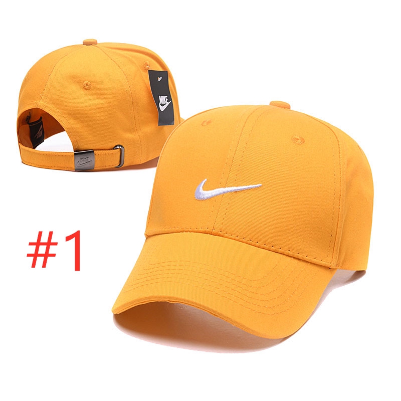 orange baseball cap nike