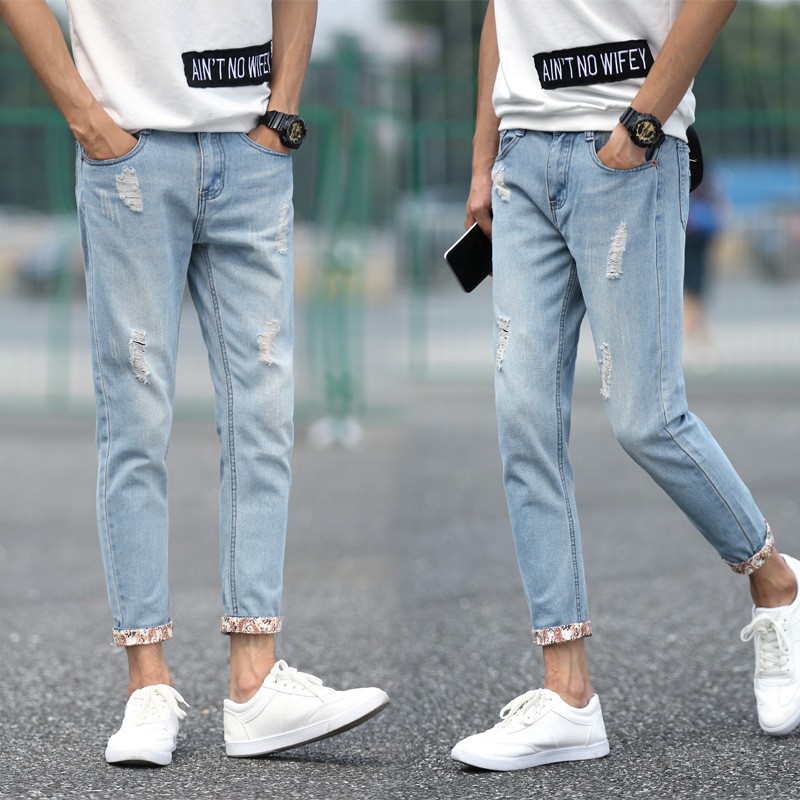 mens jeans ankle length
