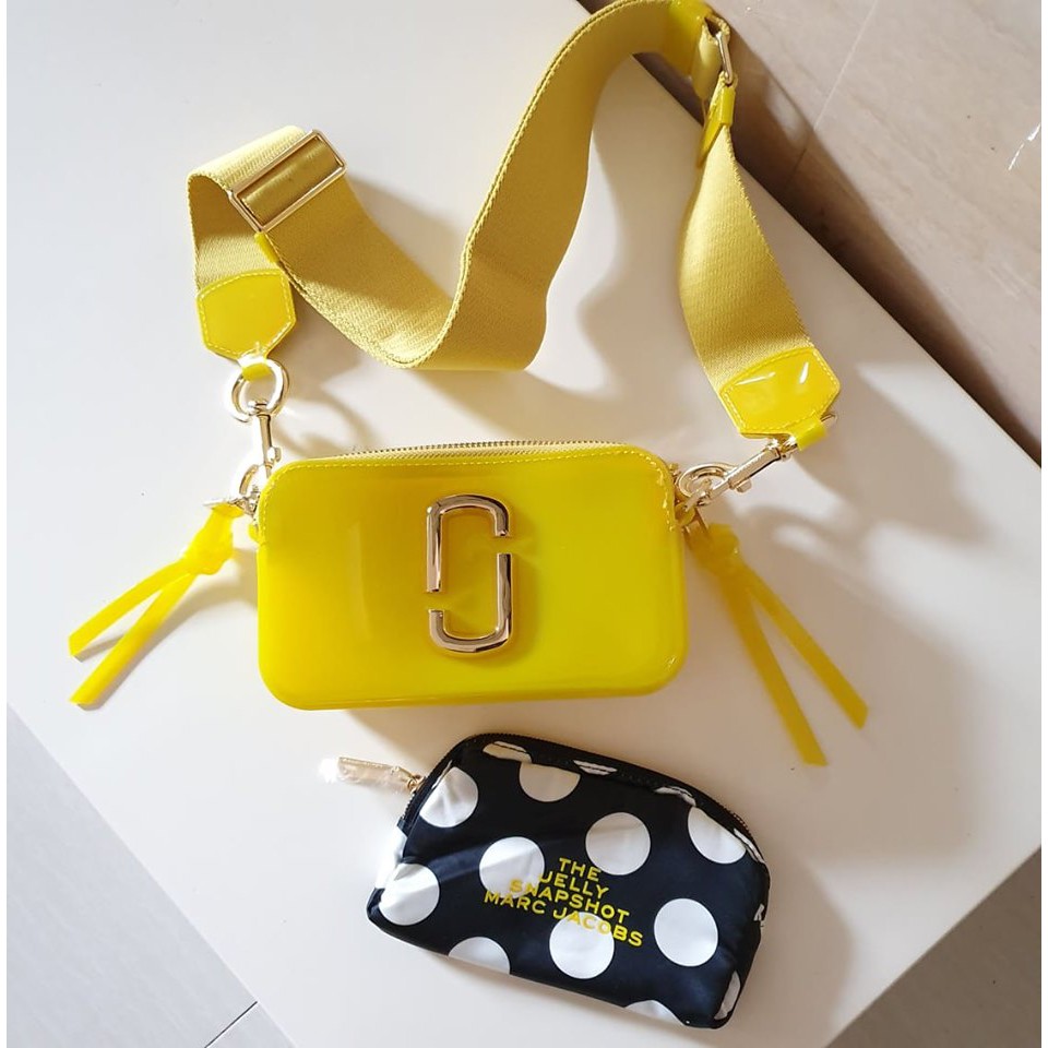 yellow jelly bag