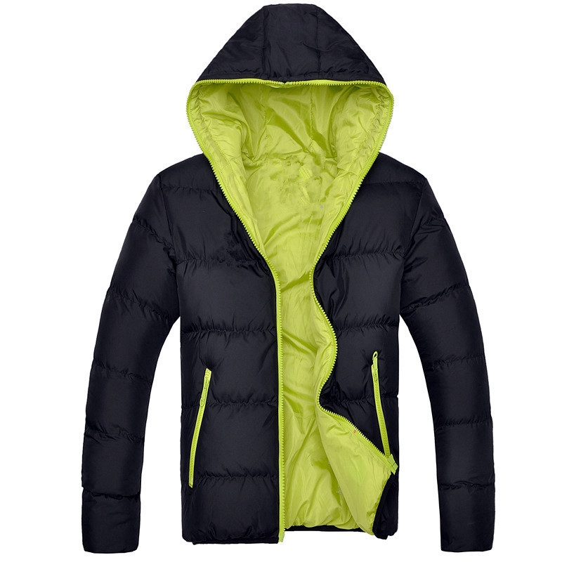 cotton hooded jacket mens