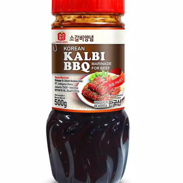 Last Stock Jinsung Korean Bbq Sauce Kalbi Marinated 500gr The Most