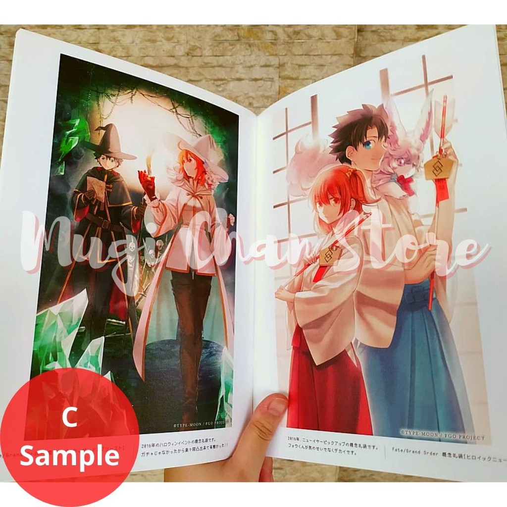 Fate Grand Order Illustration Book Fan Art Shopee Philippines
