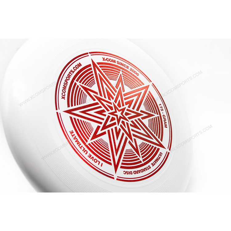 Frisbee 175 gram White Ultra Star Throwing Plate #5
