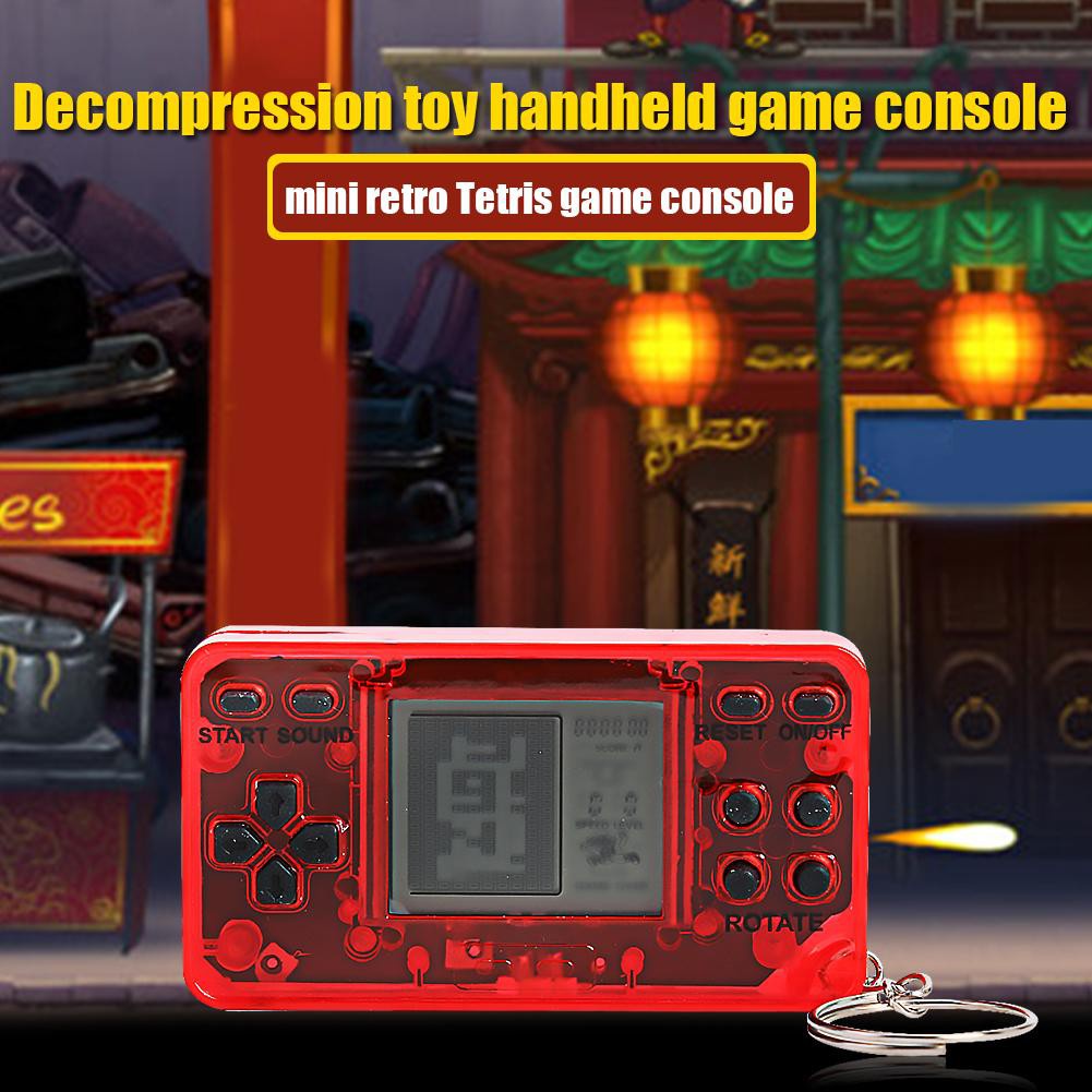 Spot goods】✼Redkee Mini Console Handheld Retro Nostalgic Keychain Tetris  Video Game Machine | Shopee Philippines