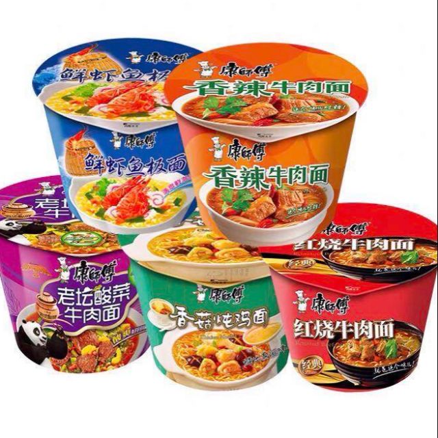 instant cup noodles