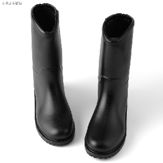 half rubber boots