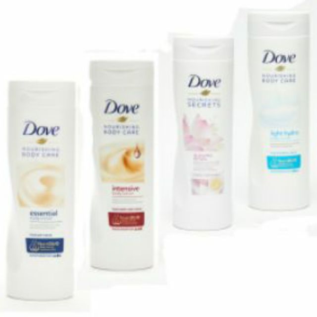 DOVE lotion 400ml in 4 Variants Shopee Philippines