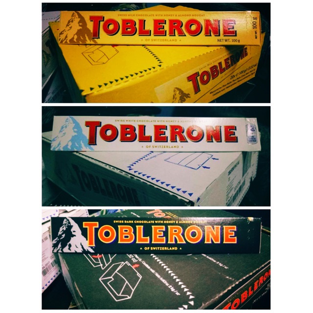 TOBLERONE Milk Chocolate 100g | Shopee Philippines