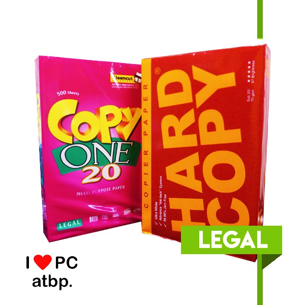Long Bond Paper Sub20 70GSM 1 Ream 500 Pages Shopee Philippines
