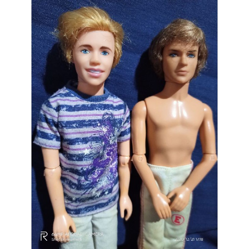 High School Musical Troy Bolton And Ryan Evans Articulated Ken Dolls Set Shopee Philippines