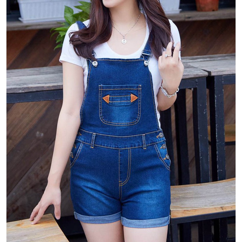 jean jumper shorts