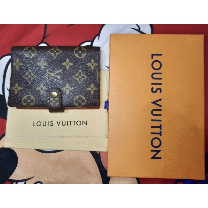 Authentic Louis Vuitton PM Agenda in Monogram Canvass