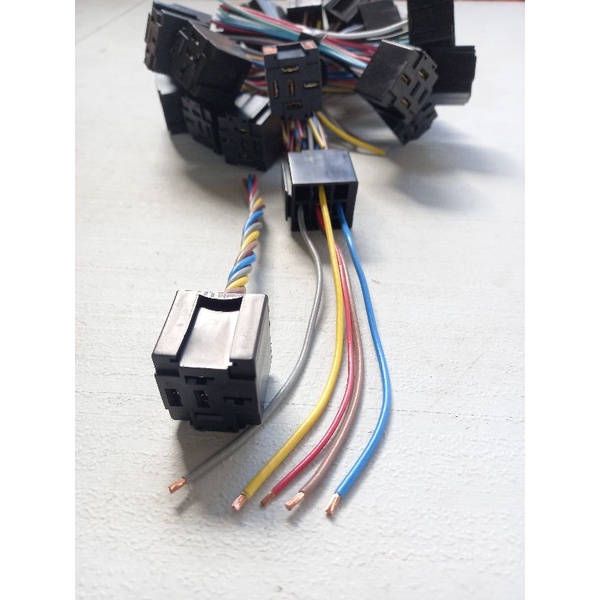 Horn relay socket pure tanso solid wire Shopee Philippines