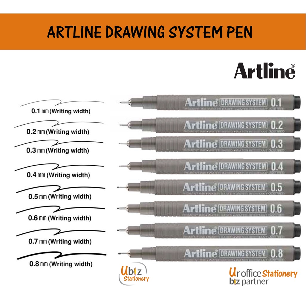Artline Drawing System Pen/Artline Technical Pen Shopee Philippines