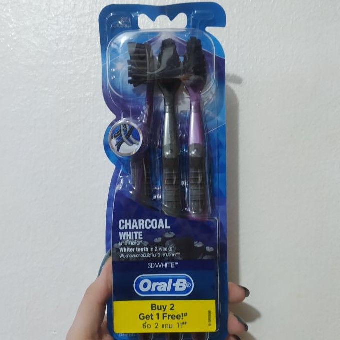 oral b charcoal white