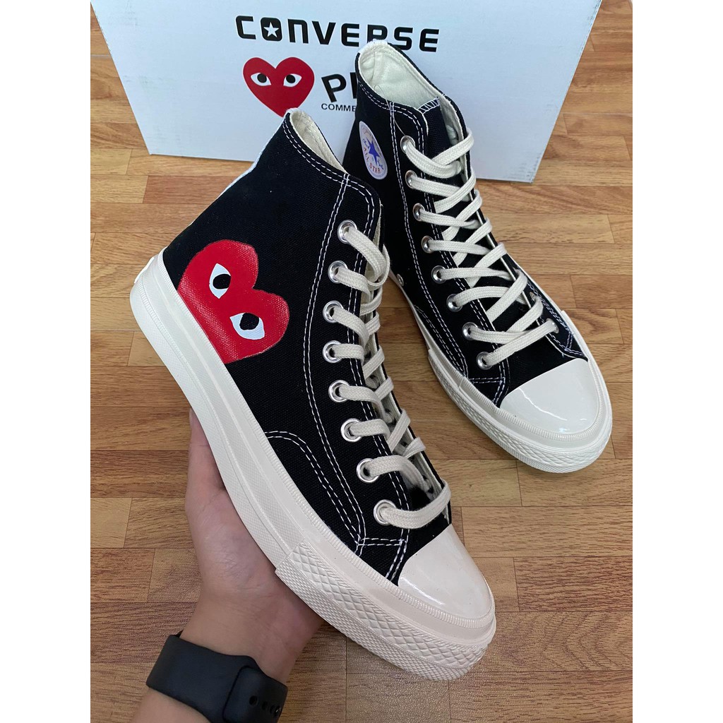 cdg chuck taylor high