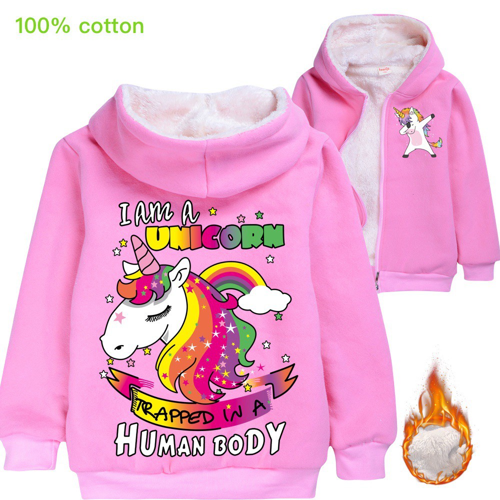 unicorn baby jacket