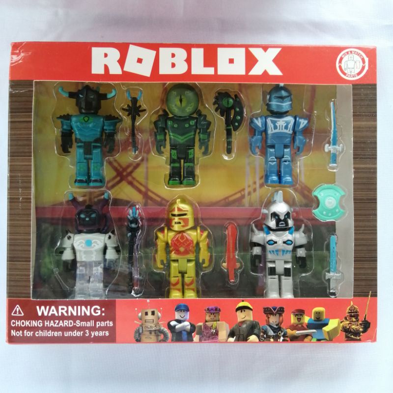 Roblox Toys Champions (6 figures included) | Shopee Philippines