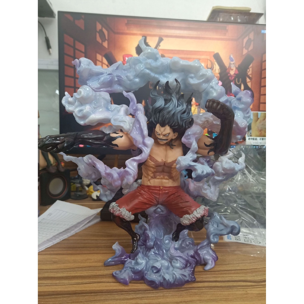 29cm New Japan Anime One Piece Sa Max Luffy Gear 4 Snake Man Action Figure Snakeman Figure Shopee Philippines