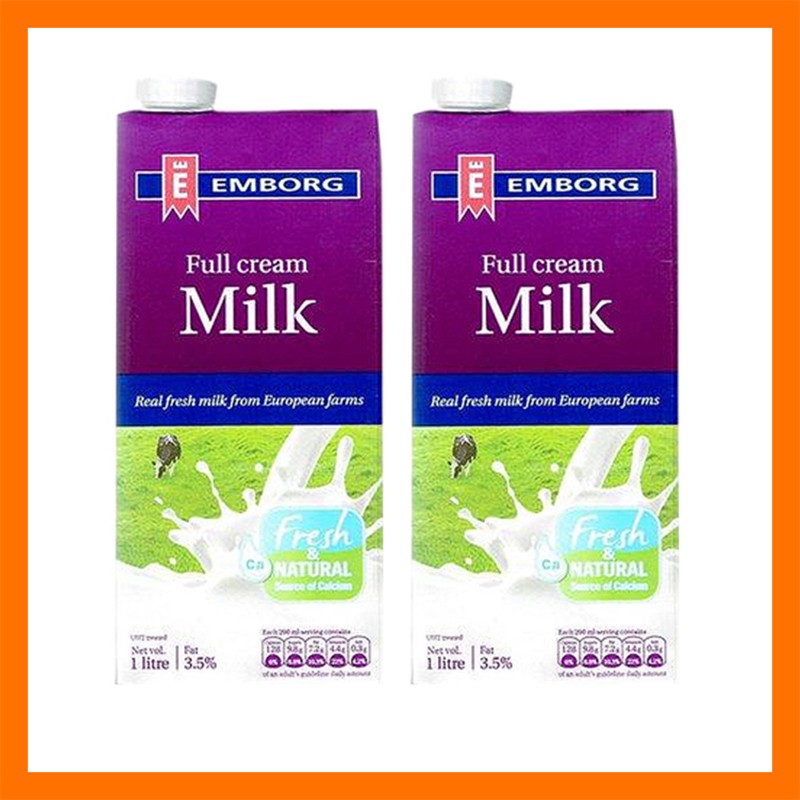 Emborg Full Cream Milk 1l Shopee Philippines