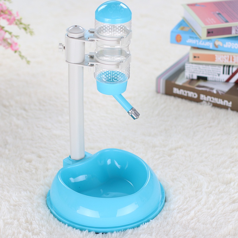 （hot）Pet Automatic Water Food Feeder Dog Cat Bowl Fountain Dispenser Pet Bottle Container For Cat Do #4