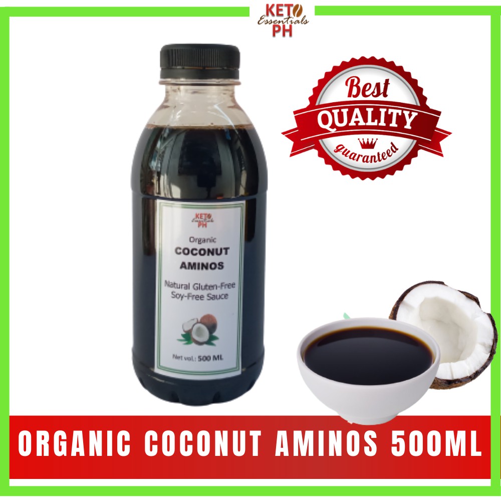Organic COCOnut AMINOS 500 ML Gluten Free Shopee Philippines