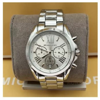 MICHAEL KORS Watch Original Pawnable Silver MKWatch Silver MK Watch For Men  Pawnable | Shopee Philippines