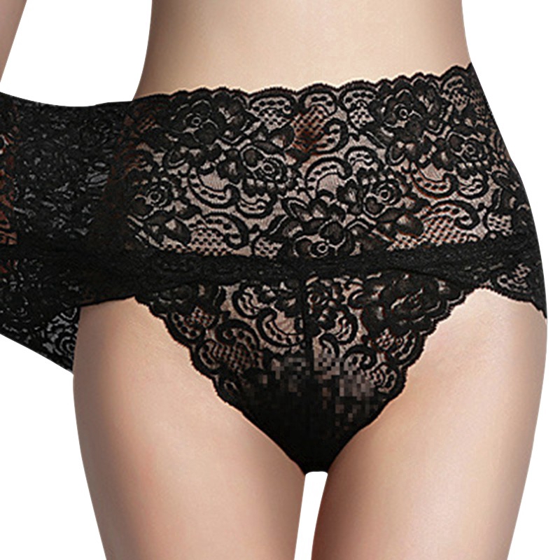 women's plus size sheer panties