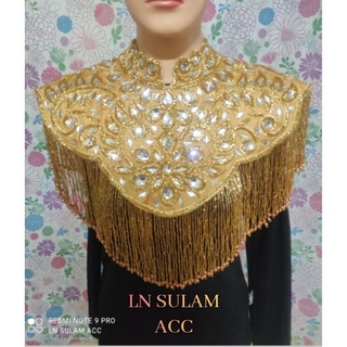Lotus Chest Latest Traditional Traditional Japanese Sequins Accessories For Muslim Women And Groom Indonesian Culture And For Dancers modern fashion Clothing Tops kebaya Embroidery Clothes Vest Dance Art New motif Today bride For wedding Dresses Bridal fa #2