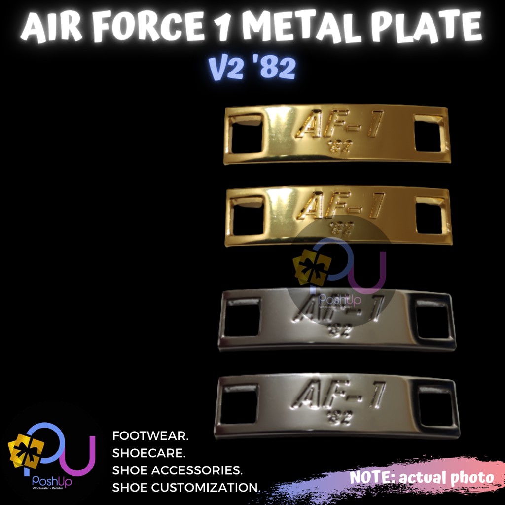 Air Force 1 '82 Metal Plate V2 - poshup | Shopee Philippines Air Force 1 '82 Metal Plate V2 - poshup | Shopee Philippines