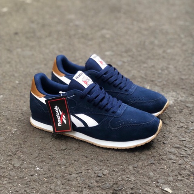 reebok classic navy