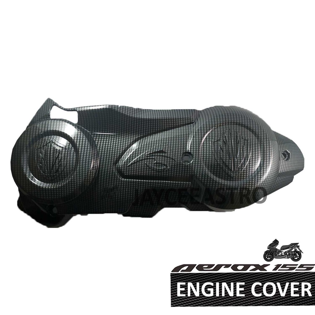 Yamaha Aerox V Crankcase Cover Carbon Shopee Philippines