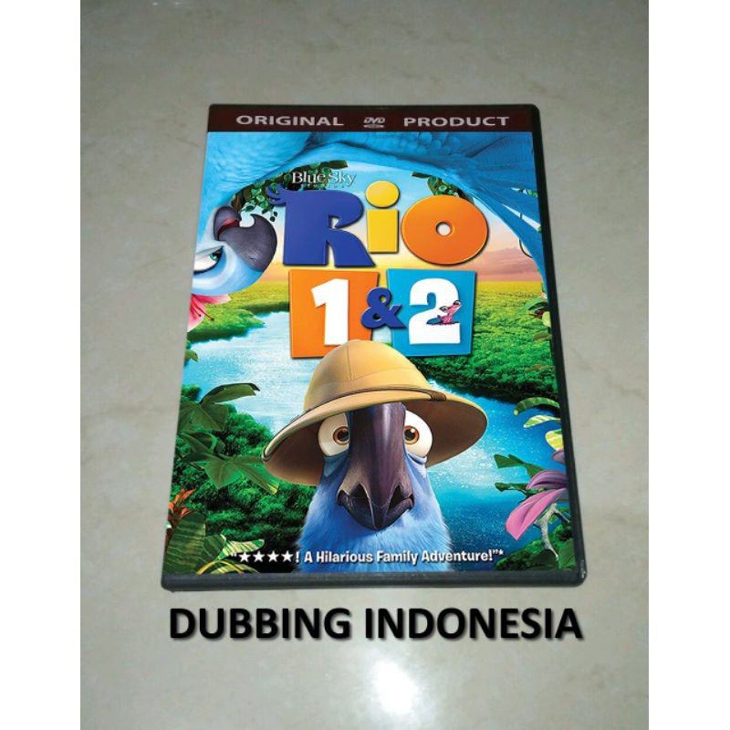 Dvd Rio 1 2 11 14 Shopee Philippines