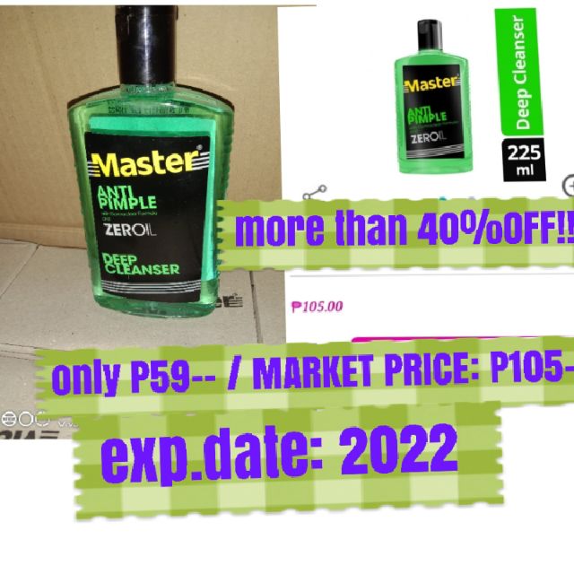 master deep cleanser