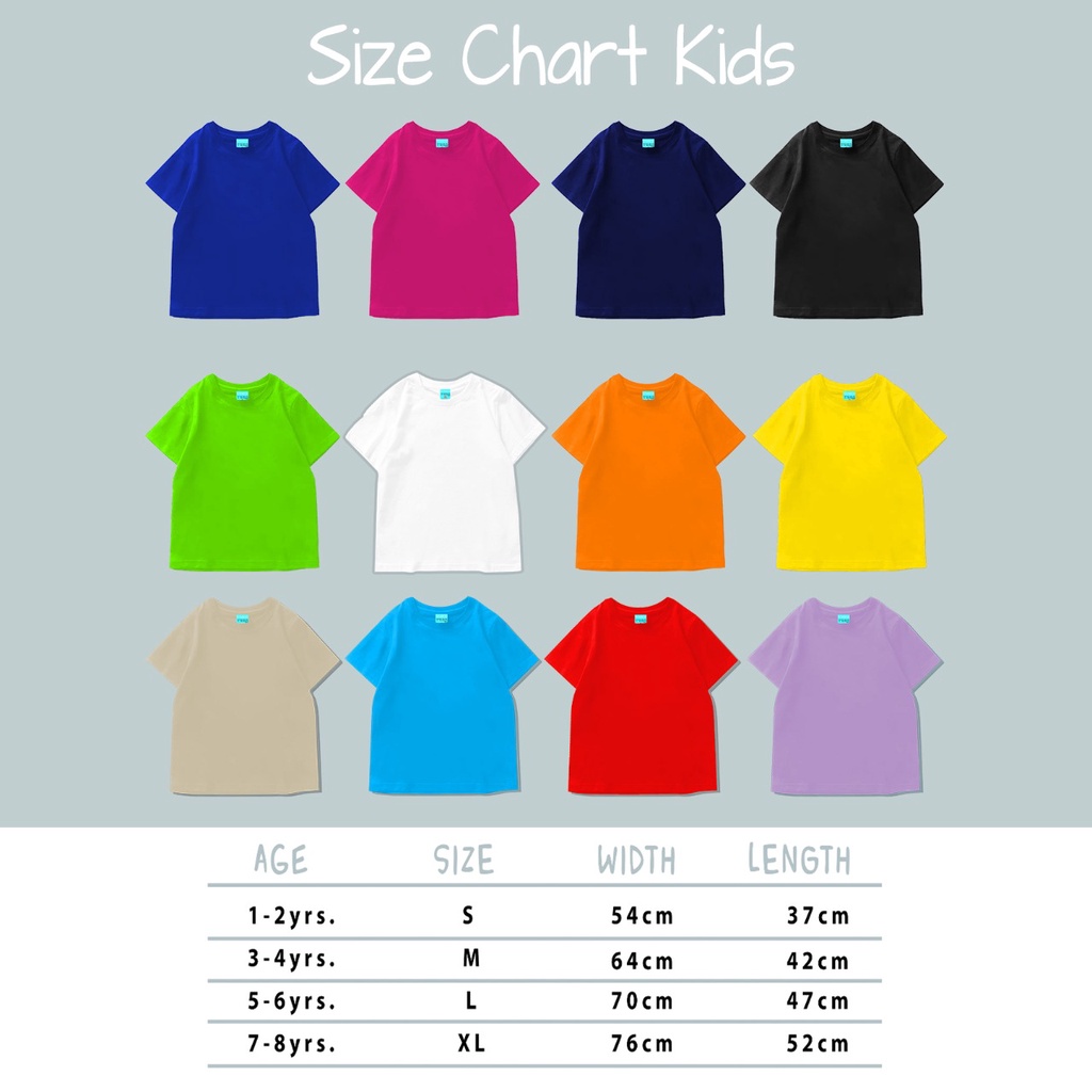 Children's Women's T-Shirt Picture BT21 PLAY CUTE / Korean Children Clothes