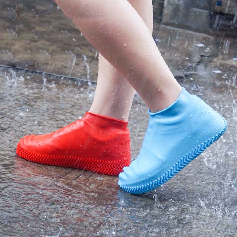 Waterproof Rain Shoes Cover Travel Resistant Rain Boots Nonslip