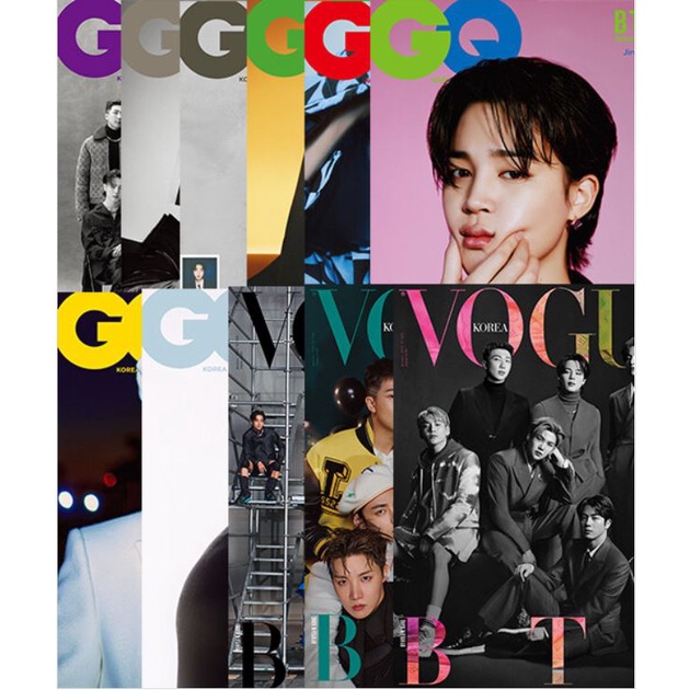 Bts Gq And Vogue Korea Bts Special Edition Jan 2022 All Editions Are Ready To Ship Now 1174