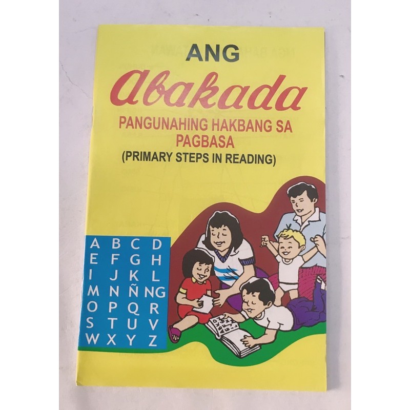 abakada or alphabet basic reading steps | Shopee Philippines