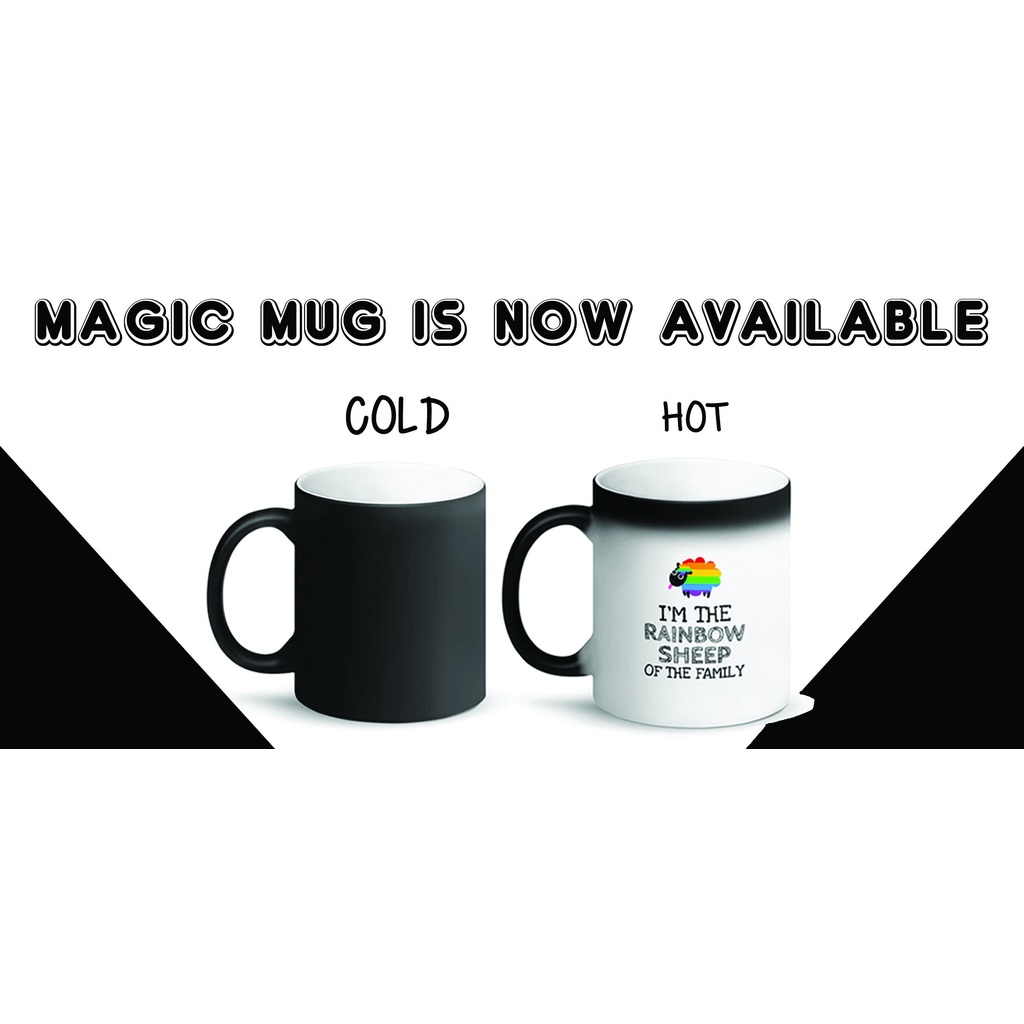 Customized White Mugs, Frost Mugs, Magic Mugs Souvenirs and Giveaways