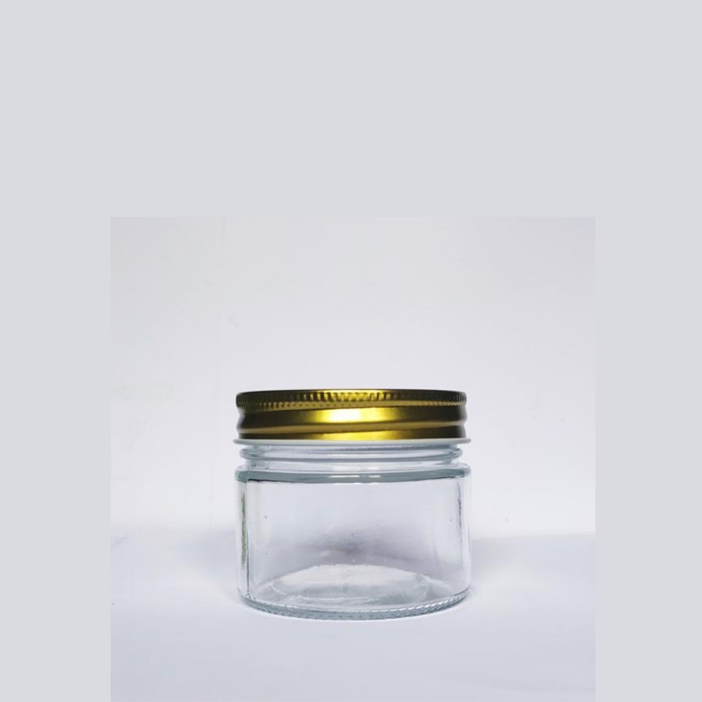 150ML Clear Mason Glass Jar with Gold Lid for Candles Shopee Philippines