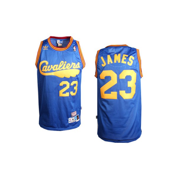 lebron james blue cavs jersey