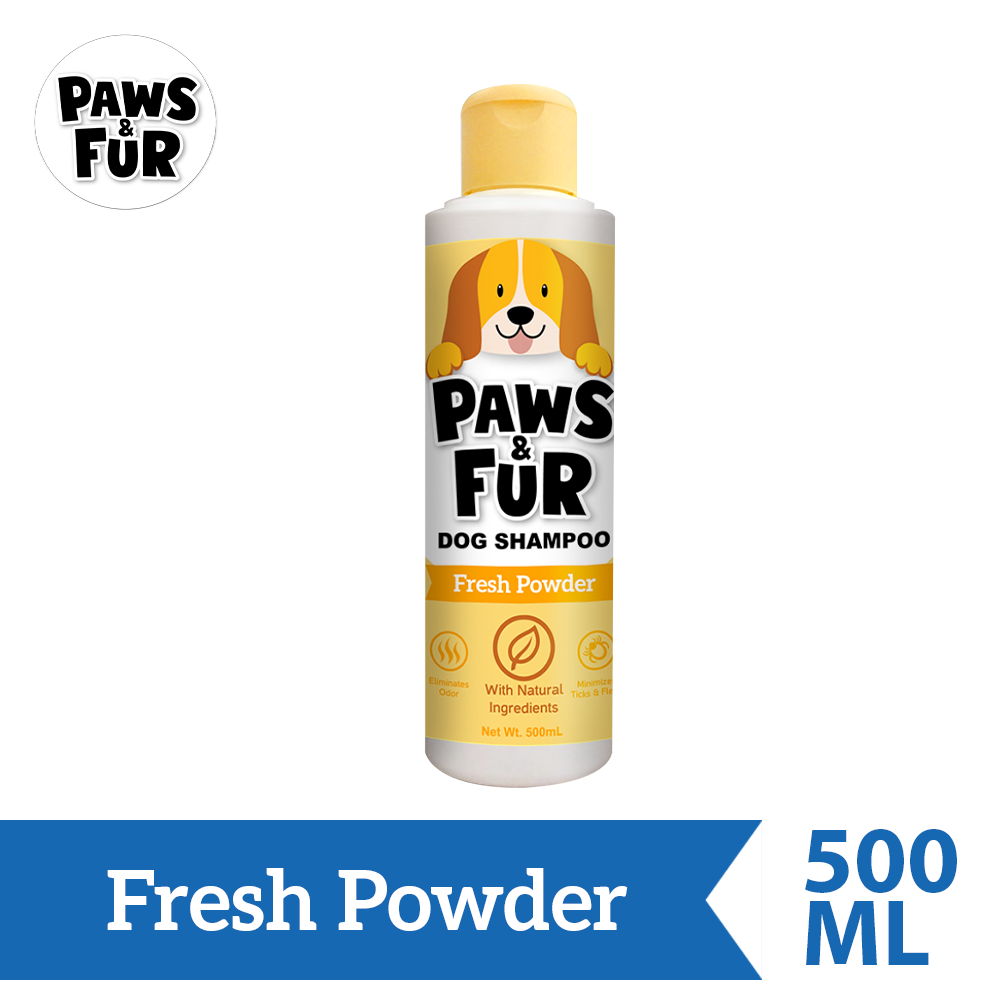 Paws & Fur Dog Shampoo in Fresh Powder 500ml Shopee Philippines